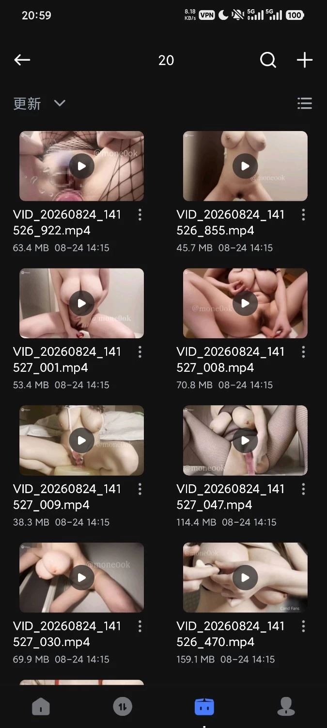[自行打包]+mone+0ok合集+大罩杯+哦吼发声+附带之前打包的视频+[75V+8G][百度盘]